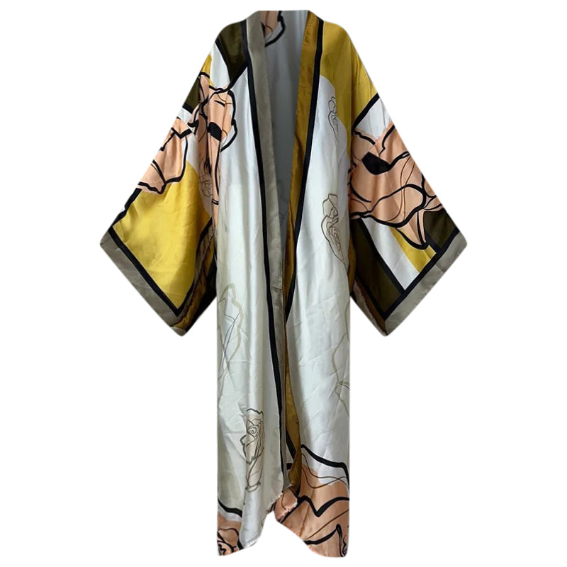 Bold Blossom Kimono