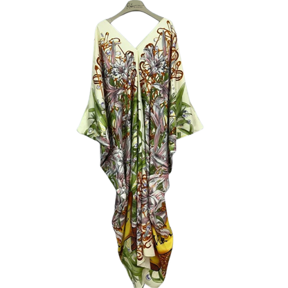 Serene Blossom Kaftan Dress - Lashawn Janae