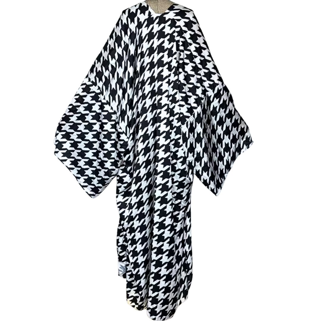 Timeless Houndstooth Kimono