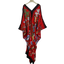 Crimson Garden Kaftan Dress