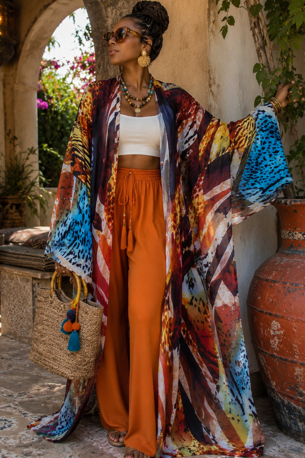 Safari Dreamscape Kimono
