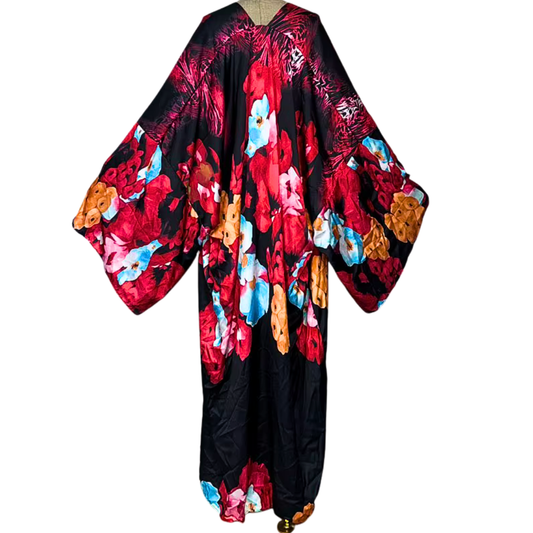Fire & Ice Floral Kimono