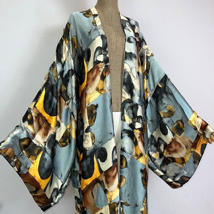 Kimono artistique en toile