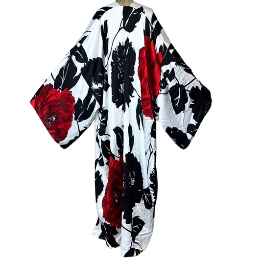 Winter Rose Kimono