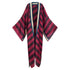 Robe Kimono Timeless Chic Striped Kimono (Pink)