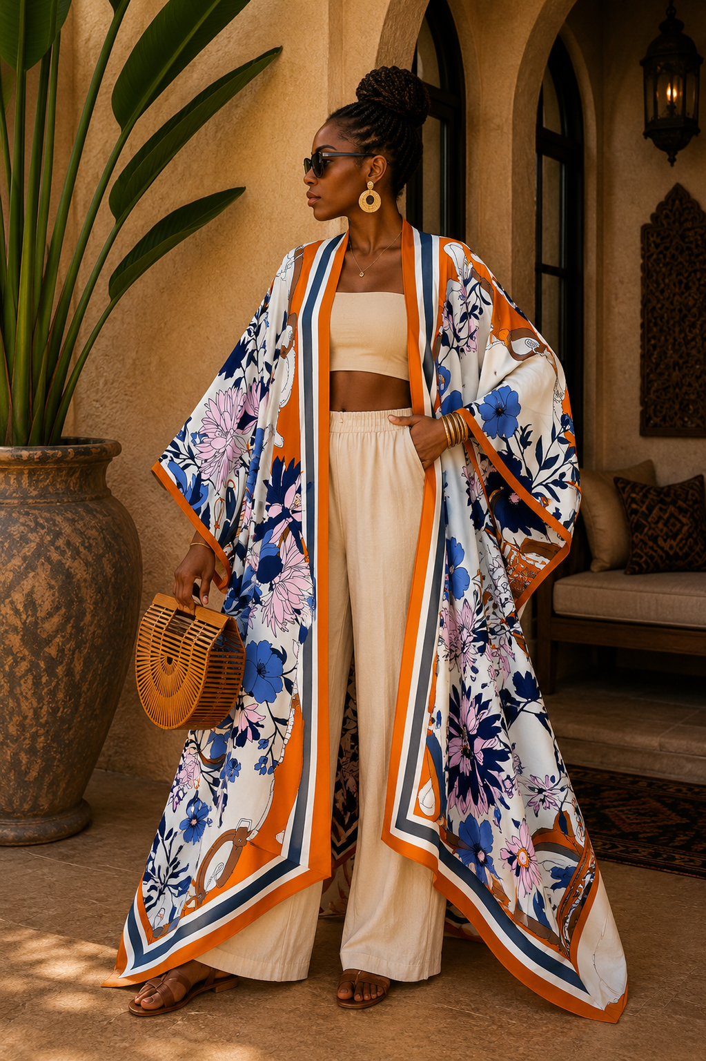 Artful Escape Kaftan Kimono