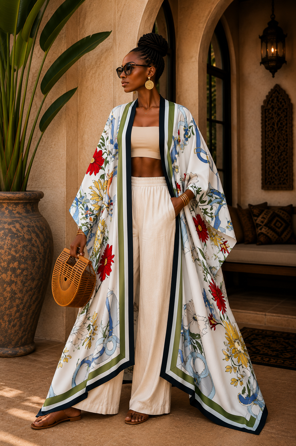 Artful Escape Kaftan Kimono