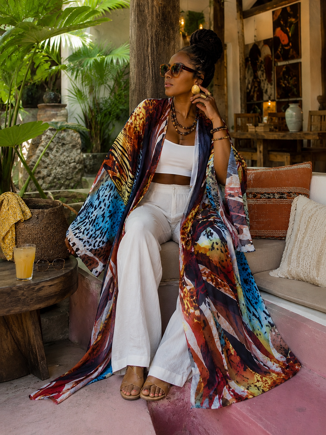 Safari Dreamscape Kimono