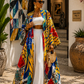 Golden Island Silk Kimono