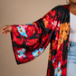 Fire & Ice Floral Kimono - Lashawn Janae