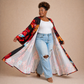 Fire & Ice Floral Kimono - Lashawn Janae