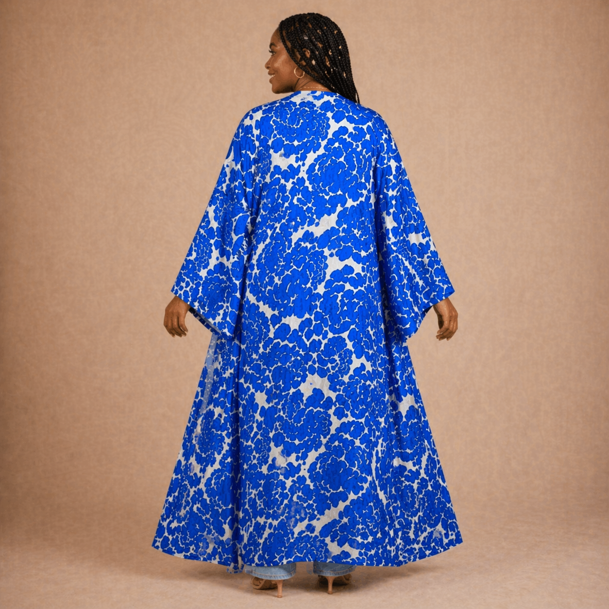 Sapphire Bloom Kimono - Lashawn Janae