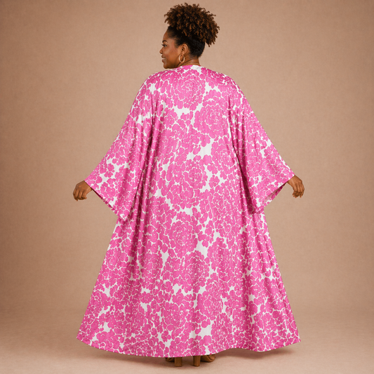 Blushing Bloom Kimono - Lashawn Janae