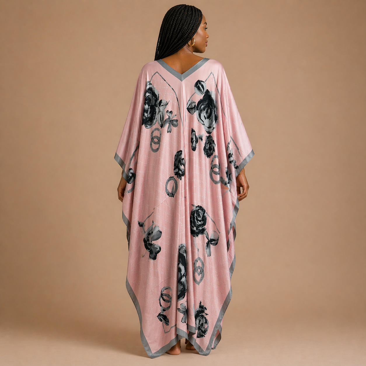 Rosebud Reverie Kaftan Dress - Lashawn Janae