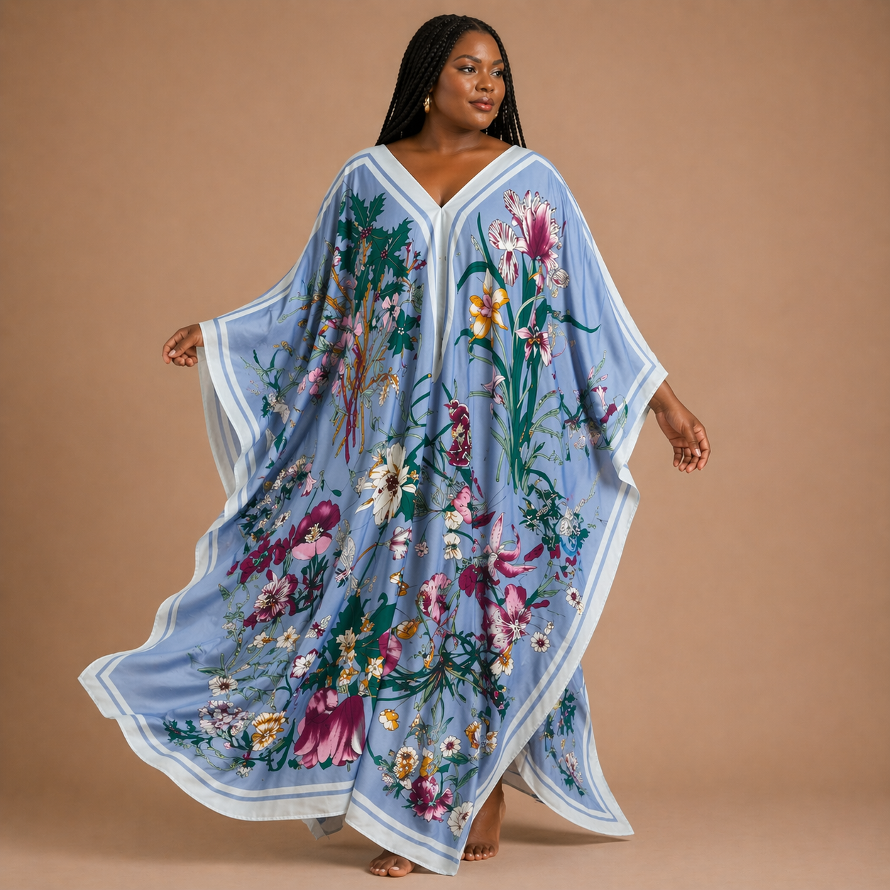 Meadow Muse Kaftan Dress - Lashawn Janae