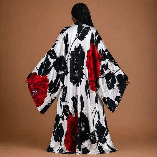 Winter Rose Kimono - Lashawn Janae