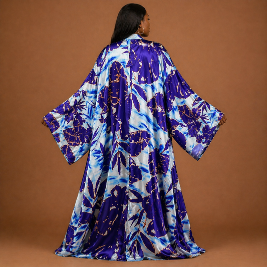 Violet Mist Petals Kimono - Lashawn Janae