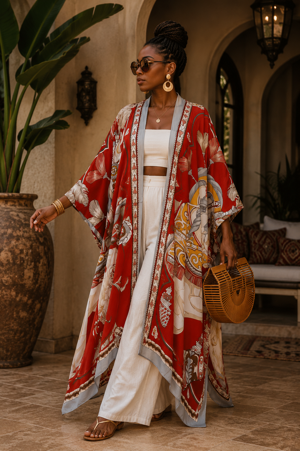 Culture Club Kaftan Kimono