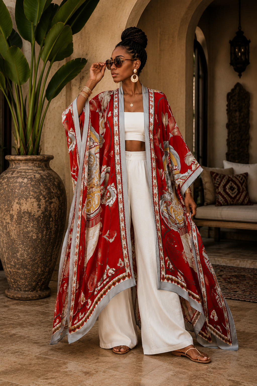 Culture Club Kaftan Kimono