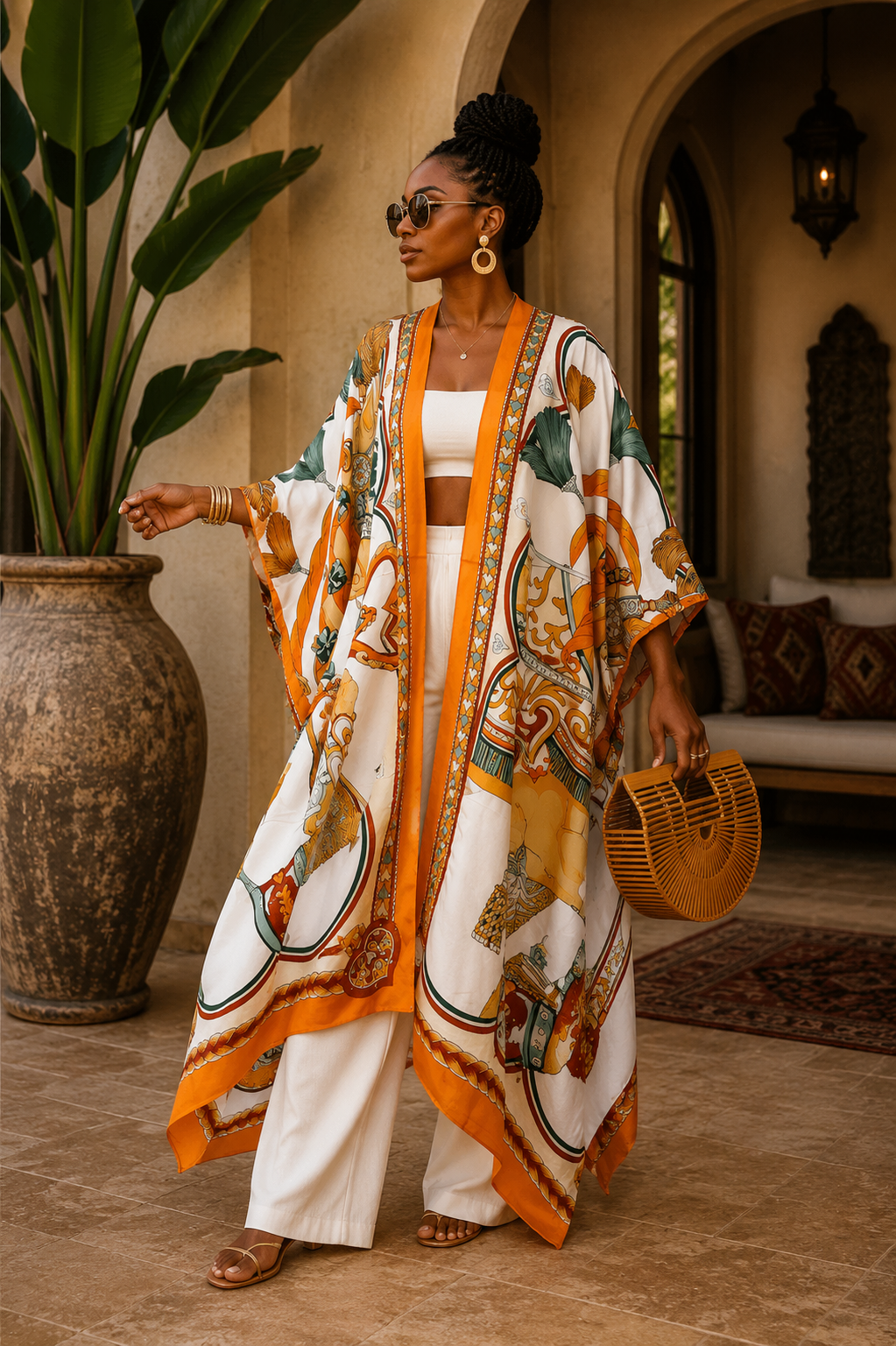 Modern Nomad Kaftan Kimono