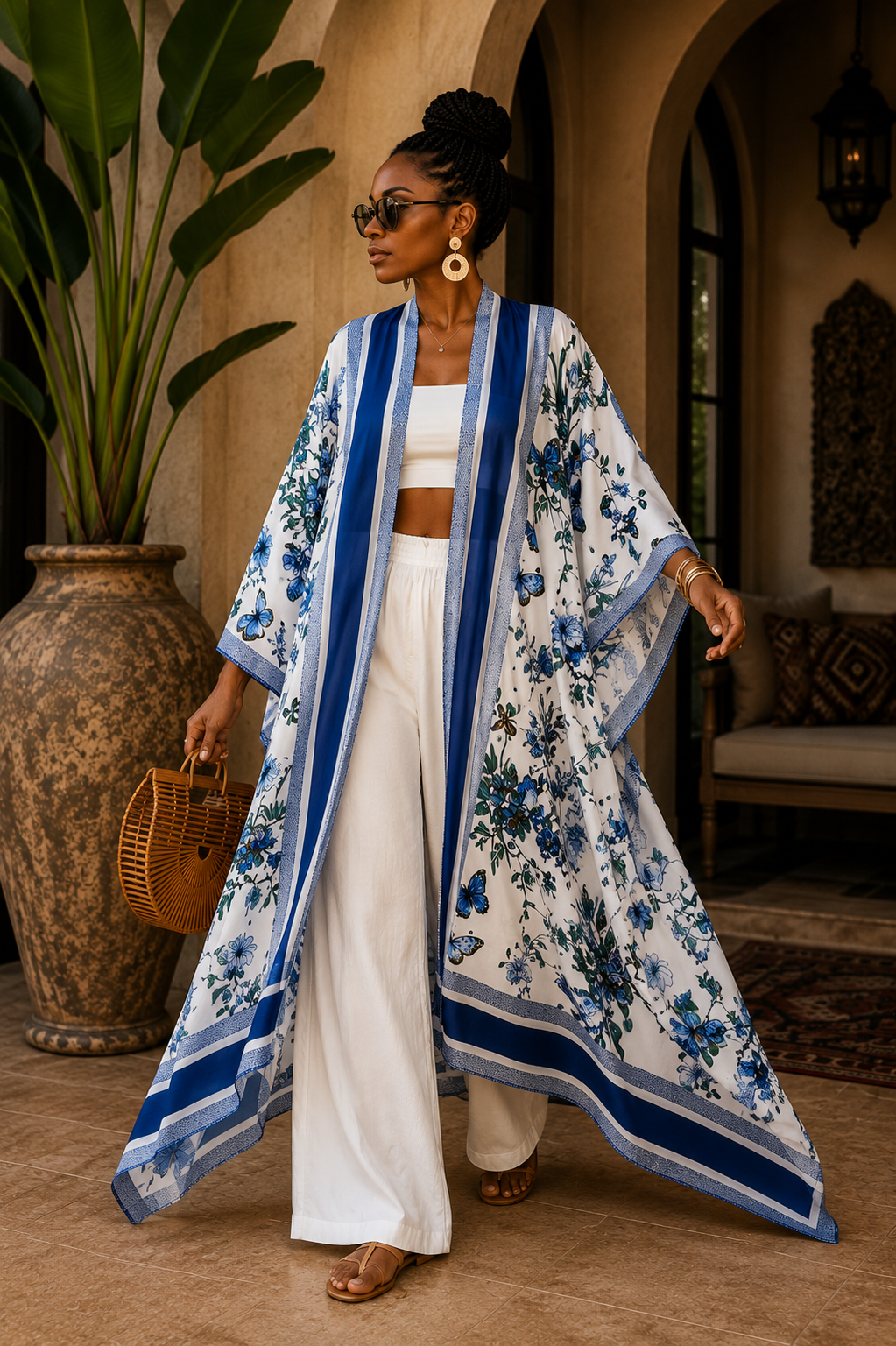 Wanderlust Kaftan Kimono