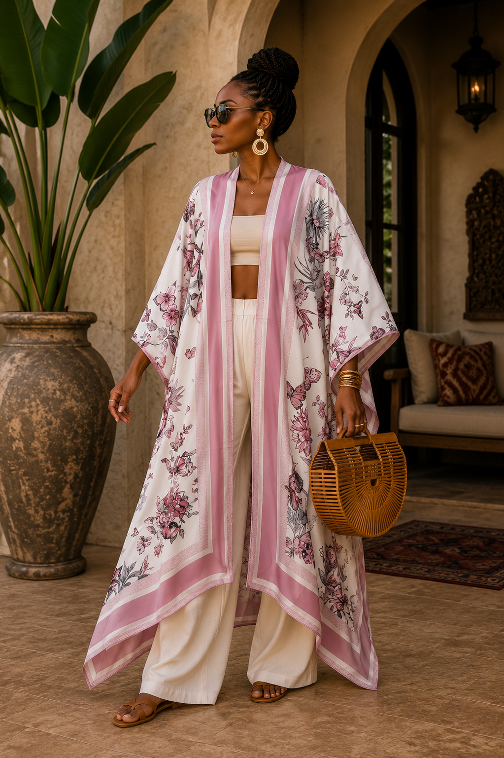 Wanderlust Kaftan Kimono