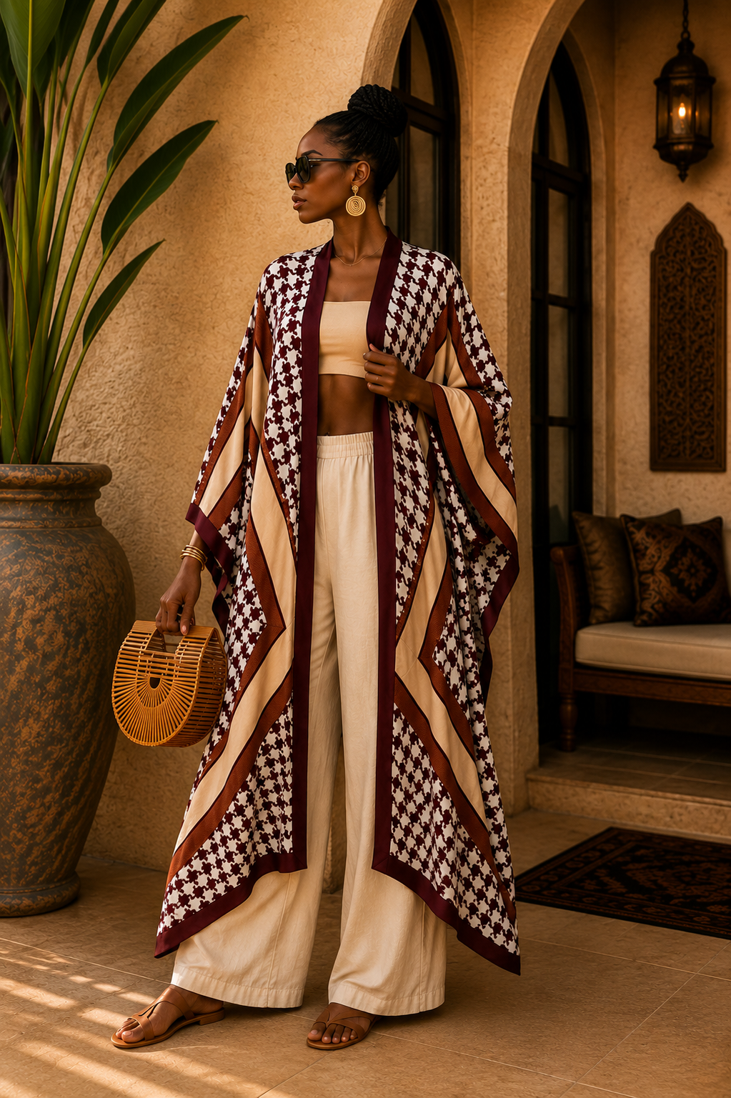 Chic Society Kaftan Kimono