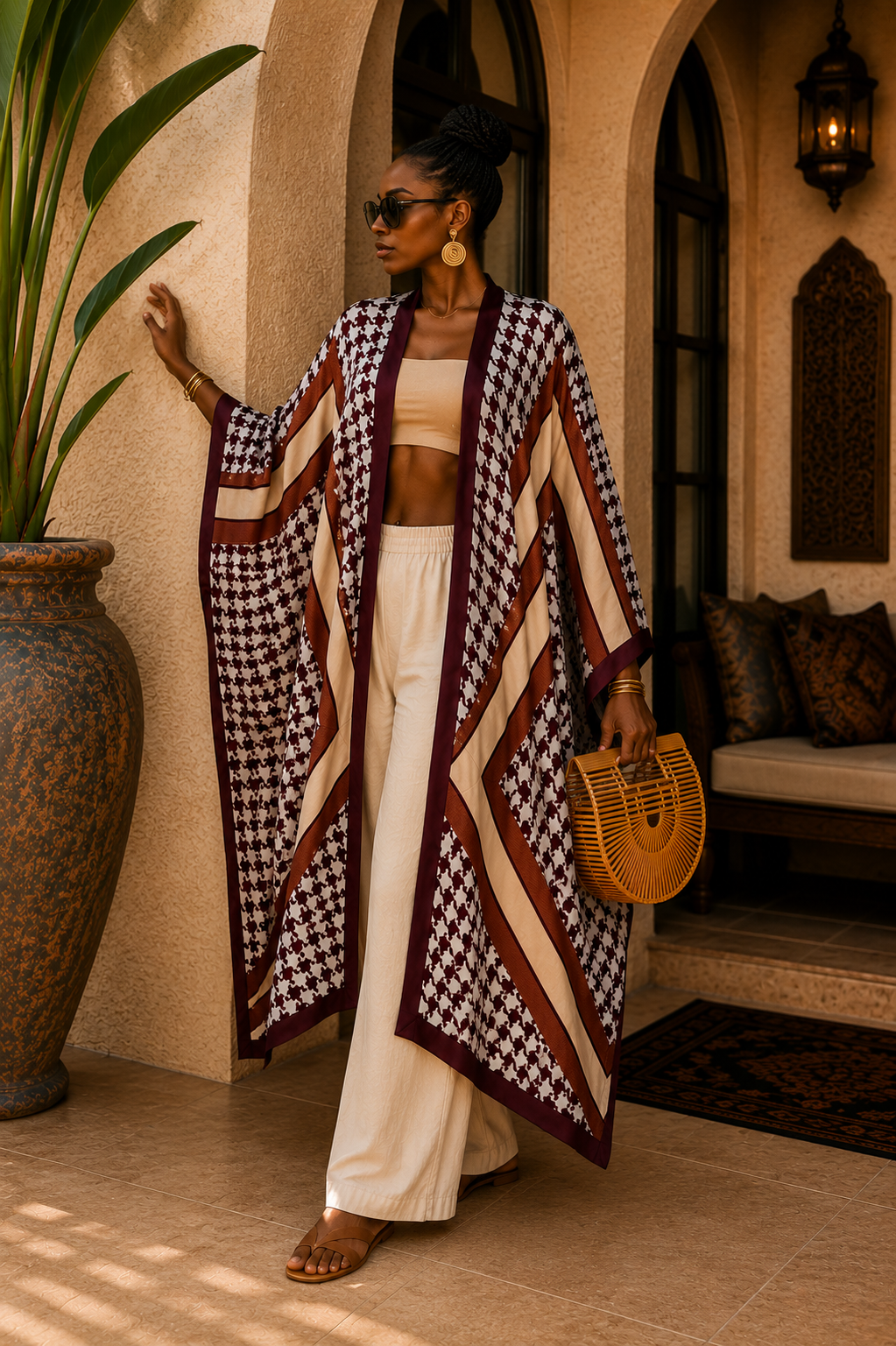 Chic Society Kaftan Kimono