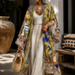 Savanna Reverie Linen Kimono