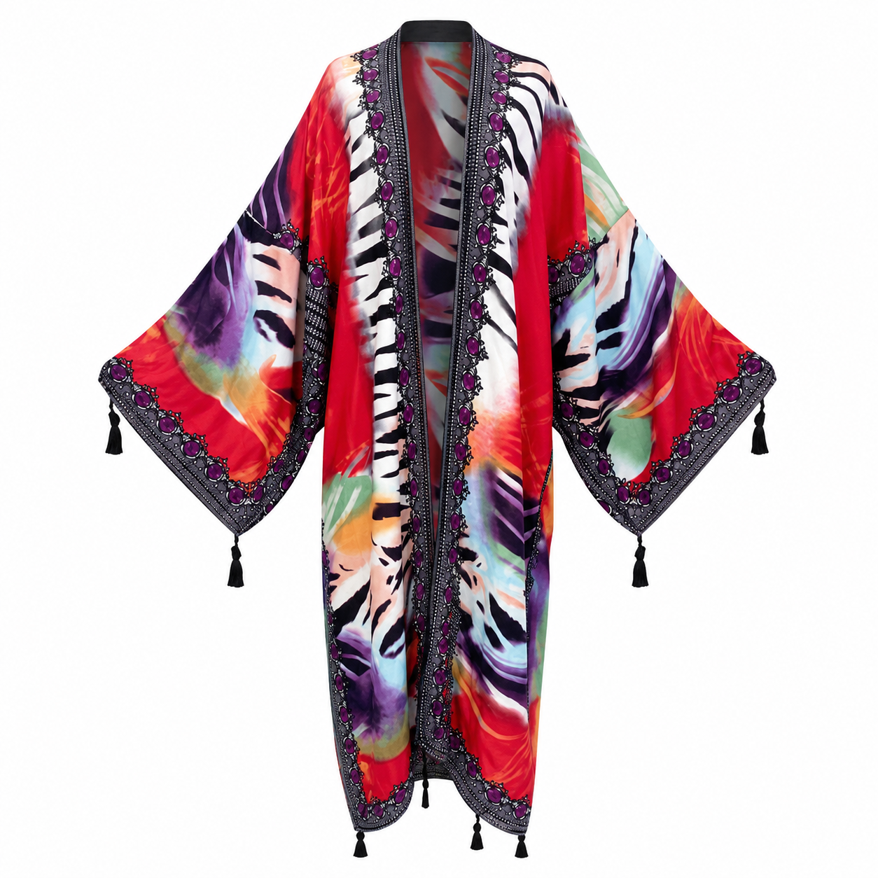 Wild Zebra Kimono (Clearance Sale)