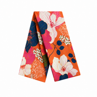 Tangerine Dream Linen Sash Belt