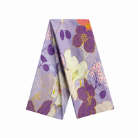 Orchid Mist Linen Sash Belt