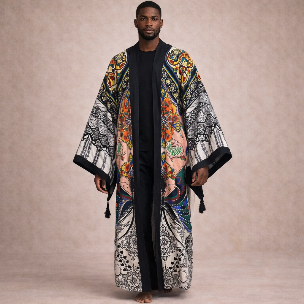 Living Color Kimono – Robe Kimono