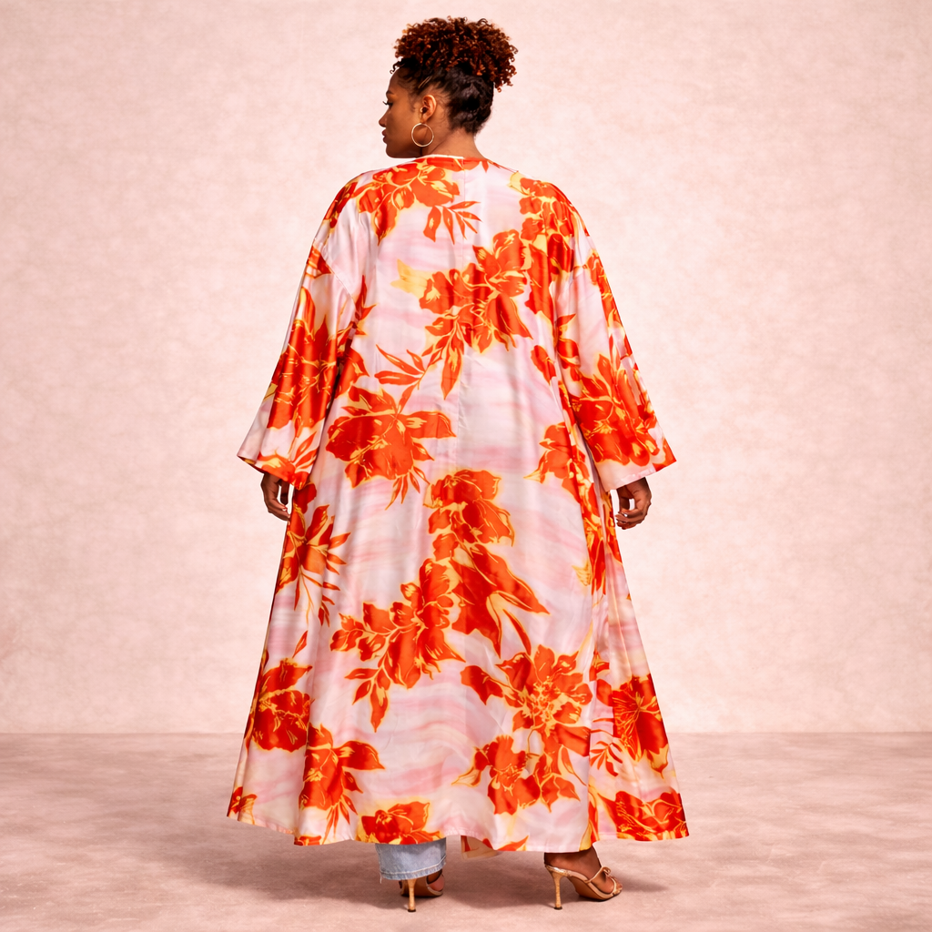 Ember Petals Kimono - Lashawn Janae