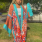 Caribbean Turquoise Kimono - Lashawn Janae