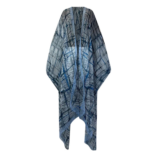 Blue Forest Sheer Cover Up Kimono