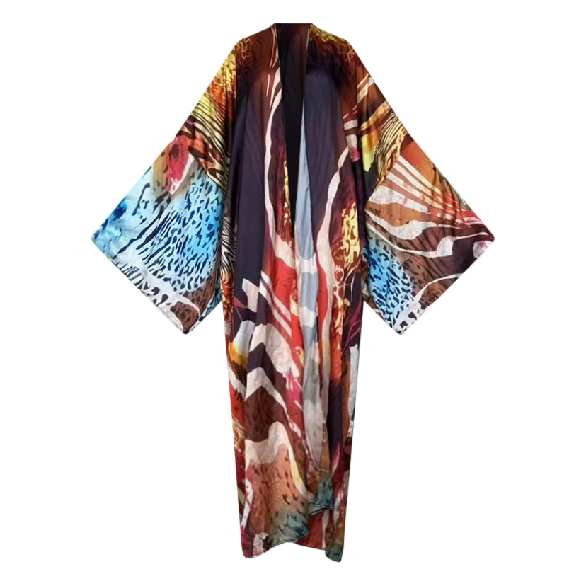 Safari Dreamscape Kimono - Lashawn Janae