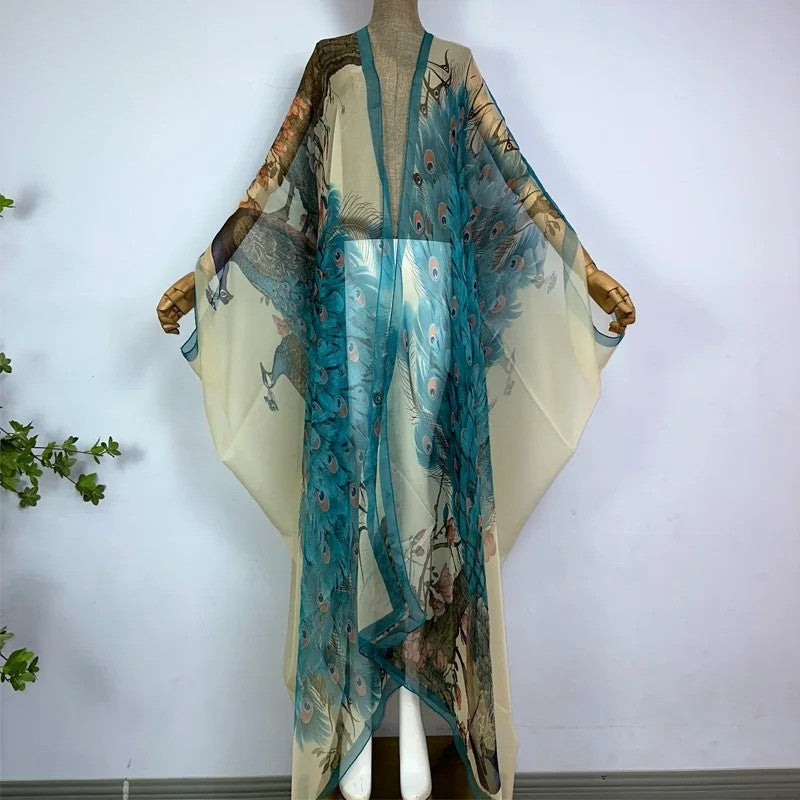 Cock-Tail Sheer Cover Up Kimono