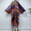 Luxe Stripe Wool Kimono