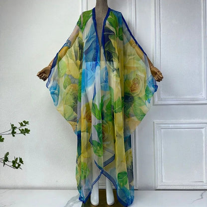 Breezy Blossom Sheer Cover Up Kimono