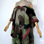 Camo Chic Wool Kaftan Dress