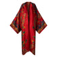 Robe Kimono Paisley Bloom Kimono (Red)