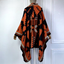 Tribal Chic Hooded Wool Short Kimono