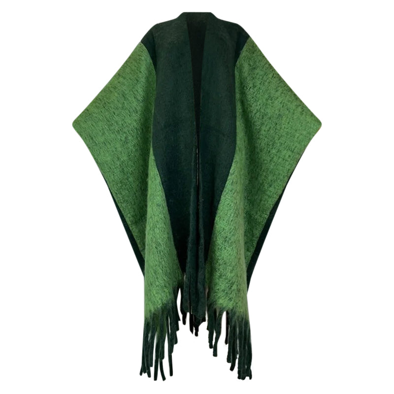 Robe Kimono Winter Whisper Wool Kimono (Green)