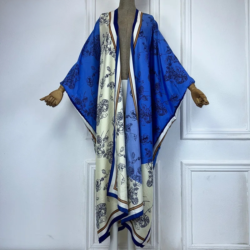 Painted Garden Kaftan Kimono