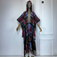 Holiday Plaid Hooded Wool Kimono