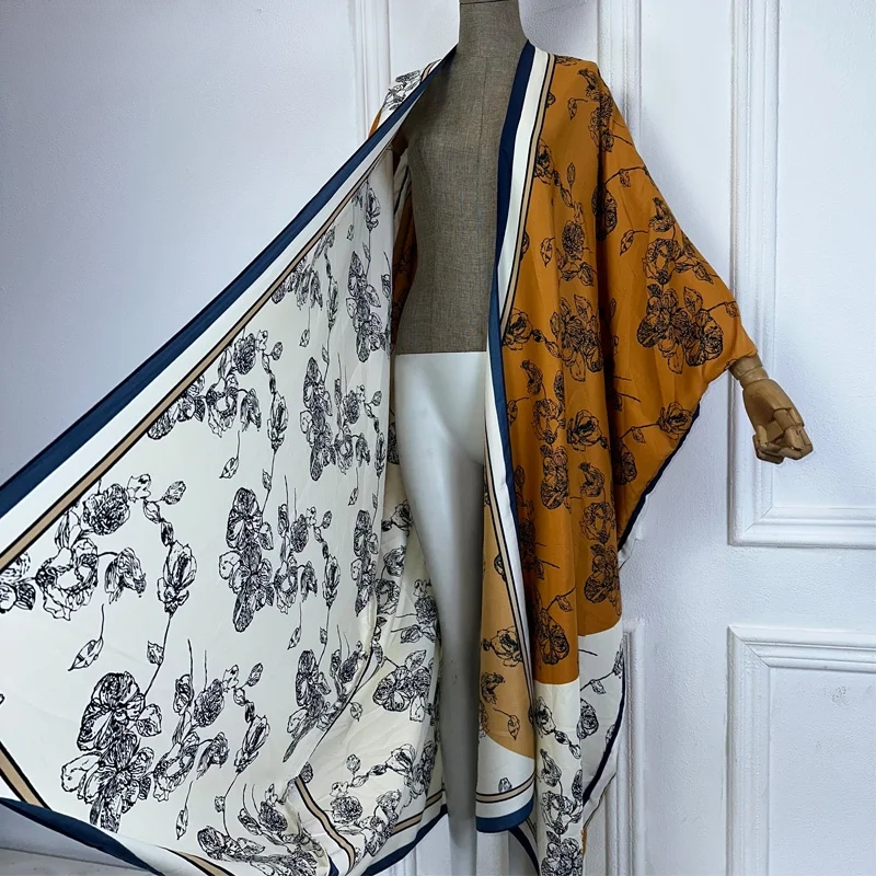 Painted Garden Kaftan Kimono