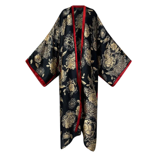 Floral Cascade Kimono