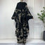 Grandeur Luxe Hooded Wool Kimono