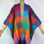 Funky Plaid Ballroom Wool Kimono